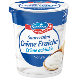 Emmi Crème fraîche, Sauerrahm 35%, pasteurisiert, 180 g