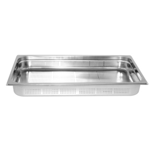 GN Schale gelocht 1/1 Inox 65 mm