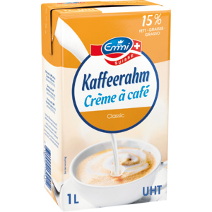 Emmi Kaffeerahm 15%, UHT, 1 l Emmi Kaffeerahm 15%, UHT, 1 l