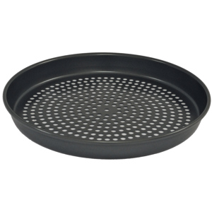 Backblech Alu gelocht Ø 34,5 cm Backblech Alu gelocht Ø 34,5 cm