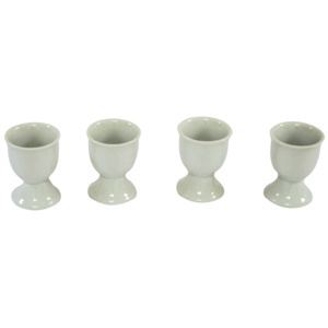 Stronghold Eierbecher Porzellan Ø 4,5 cm weiss Pack zu 4 Stück