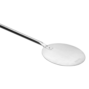 Pizzaschieber rund Inox 22 cm