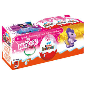 Kinder Überraschung für Mädchen T3, 3 Stück, 60 g Kinder Überraschung für Mädchen T3, 3 Stück, 60 g