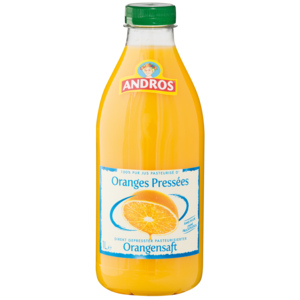 Andros Orangensaft ohne Fruchtfleisch, 1 l Andros Orangensaft ohne Fruchtfleisch, 1 l
