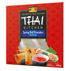 Thai Kitchen Frühlingsrollenblätter, 10 Blätter, 22 cm, 120 g Thai Kitchen Frühlingsrollenblätter, 10 Blätter, 22 cm, 120 g