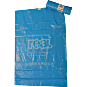 Gebührensack LU REAL 60 l, Rolle zu 10 Säcke