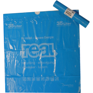 Gebührensack LU REAL 35 l, Rolle zu 10 Säcke