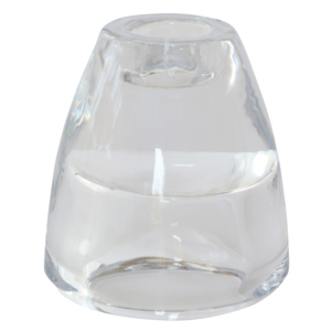 Kerzenhalter Glas, 2 in 1, 6 St