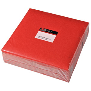 Quality Servietten Airlaid, 40 x 40 cm, rot, 50 St