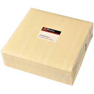 Quality Servietten Airlaid Soul, 40 x 40 cm, champagne, 50 St Quality Servietten Airlaid Soul, 40 x 40 cm, champagne, 50 St