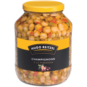 Hugo Reitzel Champignons Pizzaiola, 1,5 kg Hugo Reitzel Champignons Pizzaiola, 1,5 kg