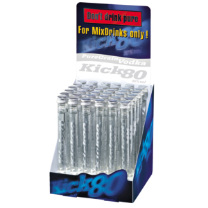 White Bull Kick 80 80% Vol., Pack zu 36 Portionen x 2 cl White Bull Kick 80 80% Vol., Pack zu 36 Portionen x 2 cl