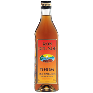 Ron Del Sol Rhum Colonial 37,5%, 50 cl