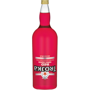 Trojka Red Vodka 24%, Flasche 4,55 l
