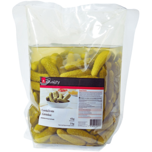 Quality Cornichons mittelfein Polydoy, 4 kg