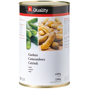 Quality Gurken mittel, 4,2 kg Quality Gurken mittel, 4,2 kg