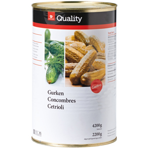 Quality Gurken Gastro, 4,2 kg Quality Gurken Gastro, 4,2 kg