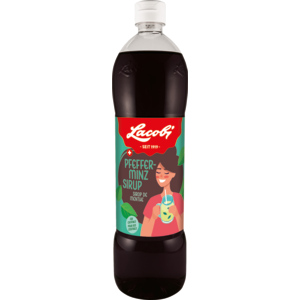 Lacobi Sirup Pfefferminz, Flasche zu 1 Liter