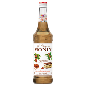 Monin Sirup Tiramisu, Flasche zu 70 cl Monin Sirup Tiramisu, Flasche zu 70 cl