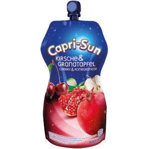 Capri-Sun Kirsche-Granatapfel, Pack zu 15 Beutel x 33 cl