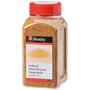 Quality Gelbsenf ganz, 570 g Quality Gelbsenf ganz, 570 g