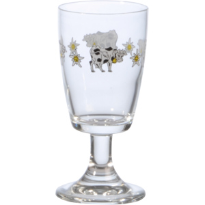 Rocco Bormioli Happy Cow Verre à café, 20 cl, paquet de 3 pièces