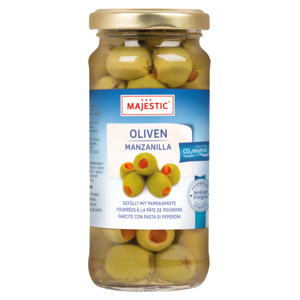 Majestic Oliven gefüllt mit Pimentos, 235 g
