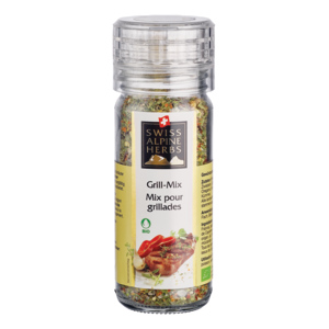 Swiss Alpine Herbs Bio Knospe Mühle Grill-Mix, 48 g