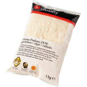 Quality Grana Padano DOP, gerieben, 1 kg