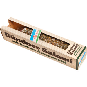 Bündner Salami mit Arve, 240 g Bündner Salami mit Arve, 240 g