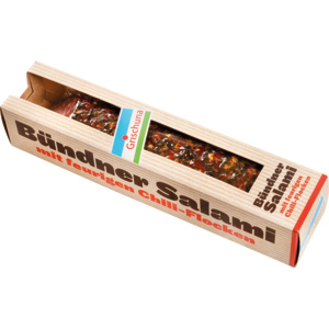 Bündner Salami mit Chili, 240 g