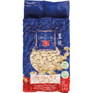 Le Dragon Erdnüsse ganz, geschält, ungesalzen/ungeröstet, 1 kg