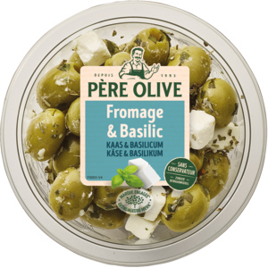 Oliven mit Käse, Schale zu 150 g Oliven mit Käse, Schale zu 150 g