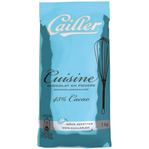 Cailler Cuisine Schokoladenpulver mit Zucker, 1 kg Cailler Cuisine Schokoladenpulver mit Zucker, 1 kg