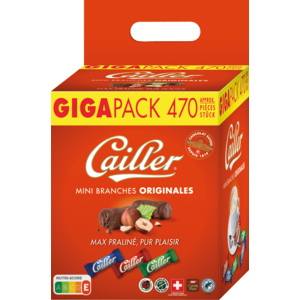 Cailler Branche mini 500 x 5 g, 2,5 kg Cailler Branche mini 500 x 5 g, 2,5 kg