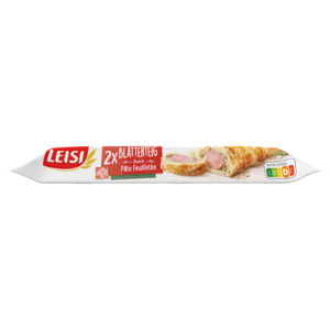 Leisi Blätterteig eckig, 2 x 275 g Leisi Blätterteig eckig, 2 x 275 g