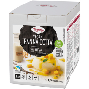 Vogeley Fairtrade, Max Havelaar, Panna Cotta, 140 g