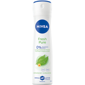 Nivea Deo Fresh Pure Spray, 2 x 150 ml Nivea Deo Fresh Pure Spray, 2 x 150 ml