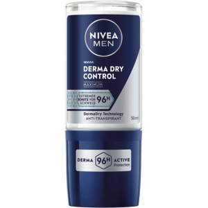 Nivea Deo Derma Dry Control Maximum Roll-on Men, 50 ml Nivea Deo Derma Dry Control Maximum Roll-on Men, 50 ml