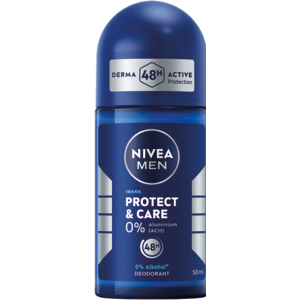 Nivea Deo Roll-on Men Protect & Care, 2 x 50 ml