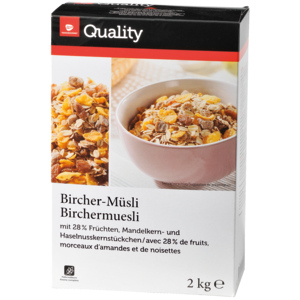 Quality Birchermüesli, 2 kg Quality Birchermüesli, 2 kg