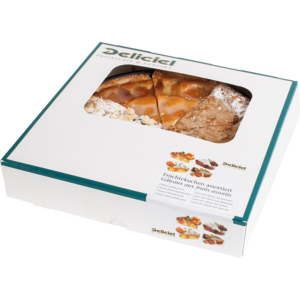 Deliciel Früchtekuchen, assortiert, geschnitten, tiefgekühlt, 1,3 kg