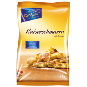 Toni Kaiser Kaiserschmarrn Rosinen, tiefgekühlt, 5 x 1 kg