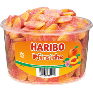 Haribo Pfirsiche, 150 Stück Haribo Pfirsiche, 150 Stück