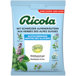 Ricola Gletscherminze ohne Zucker, 125 g Ricola Gletscherminze ohne Zucker, 125 g