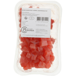 Thunfisch Poké Würfel Sashimi, ready-to-eat, 4 x 250 g