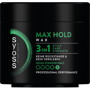 Syoss Wax Max Hold Wax, 150ml Syoss Wax Max Hold Wax, 150ml