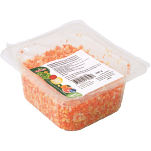 Brunoise Mischung (Karotten, Karotten Pfälzer, Sellerie), 500 g Brunoise Mischung (Karotten, Karotten Pfälzer, Sellerie), 500 g