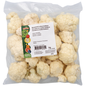 Blumenkohl Röschen 40 - 60 mm, 1 kg Blumenkohl Röschen 40 - 60 mm, 1 kg