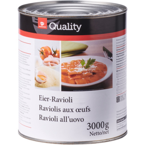 Quality Ravioli an Tomatensauce, 3 kg Quality Ravioli an Tomatensauce, 3 kg